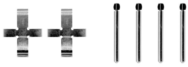 Комплектующие, колодки дискового тормоза