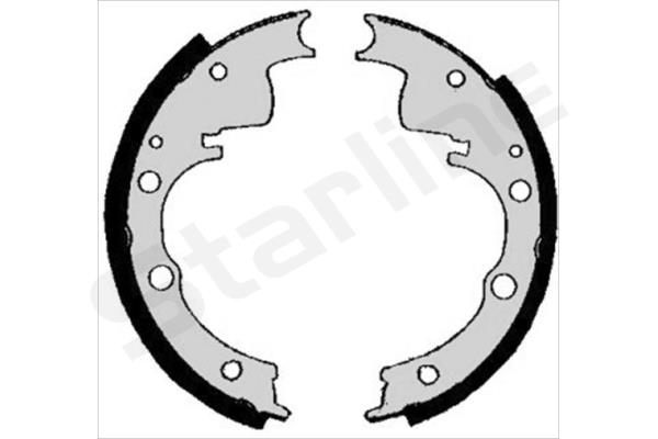 Szczeki hamulcowe s bc 00250b szt starline
