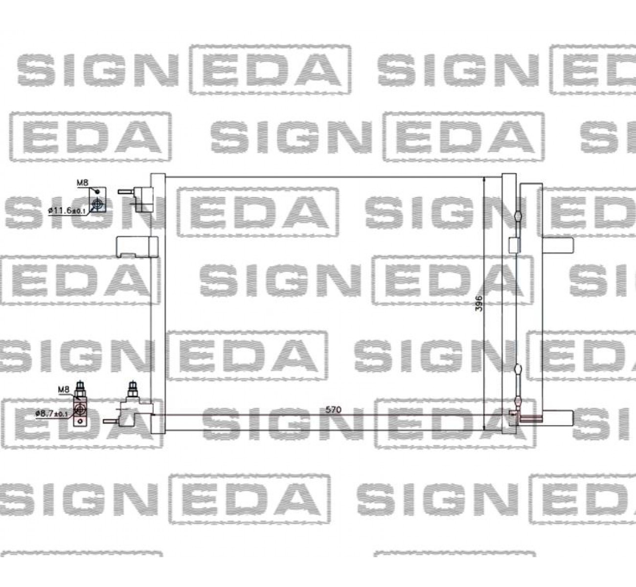 РАДИАТОР КОНДИЦИОНЕРА