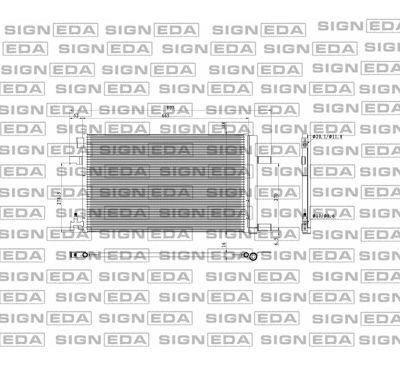 РАДИАТОР КОНДИЦИОНЕРА